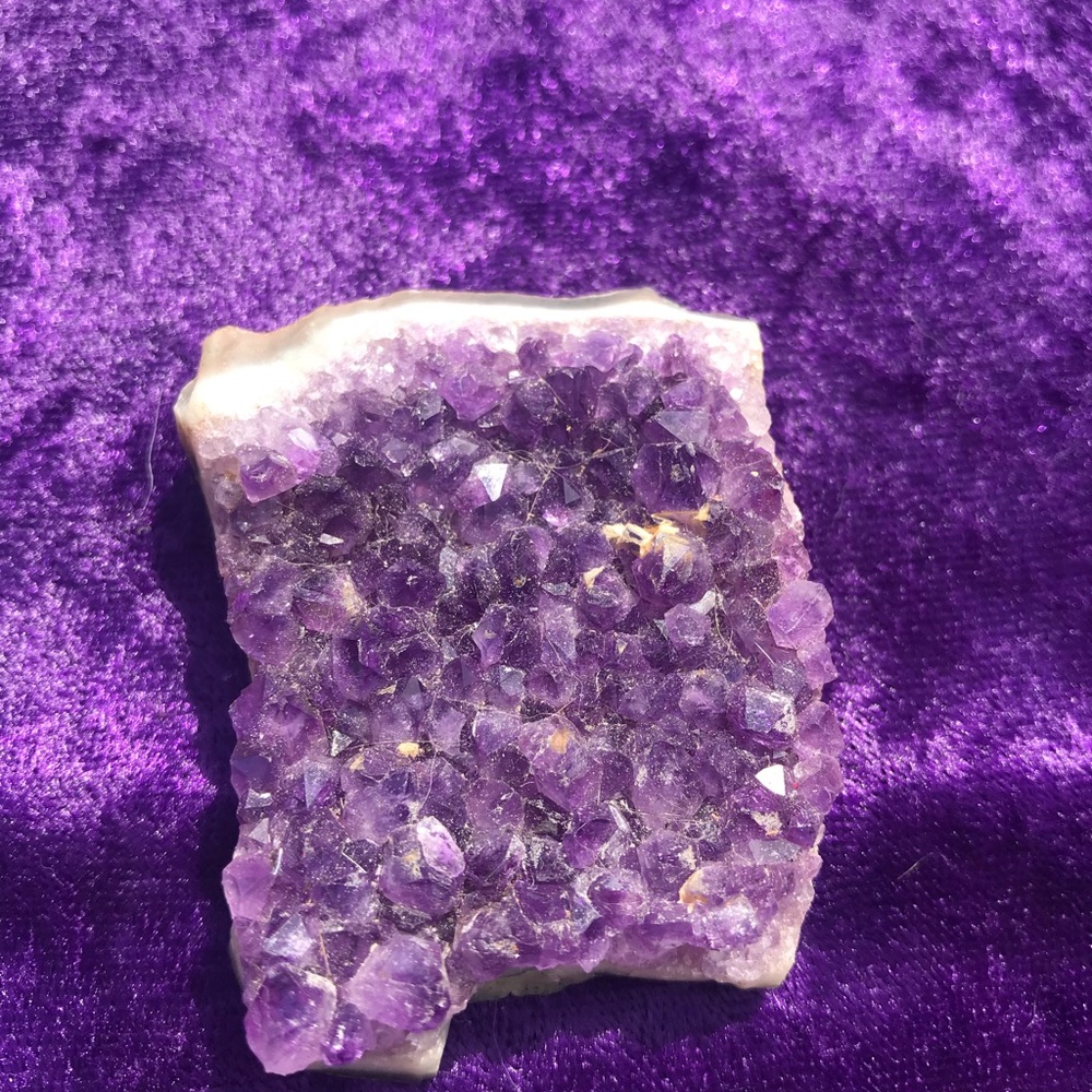 🌟 3 for 25 Amethyst  crystal gemstone cluster